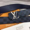 LOUIS VUITTON LV INITIALES 40MM REVERSIBLE BELT DAMIER GRAPHITE - AC018