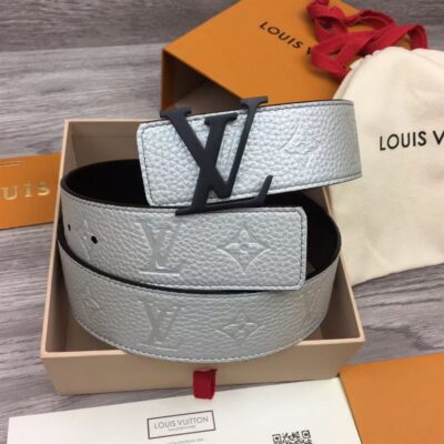 LOUIS VUITTON LV INITIALES 40MM REVERSIBLE BELT TAURILLON MONOGRAM - AC006