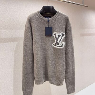 LOUIS VUITTON LV INTARSIA CREWNECK - J033