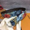 LOUIS VUITTON LV TAG 40MM REVERSIBLE BELT BLUE - AC003