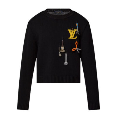 LOUIS VUITTON TOOLS EMBROIDERED CREWNECK - J040