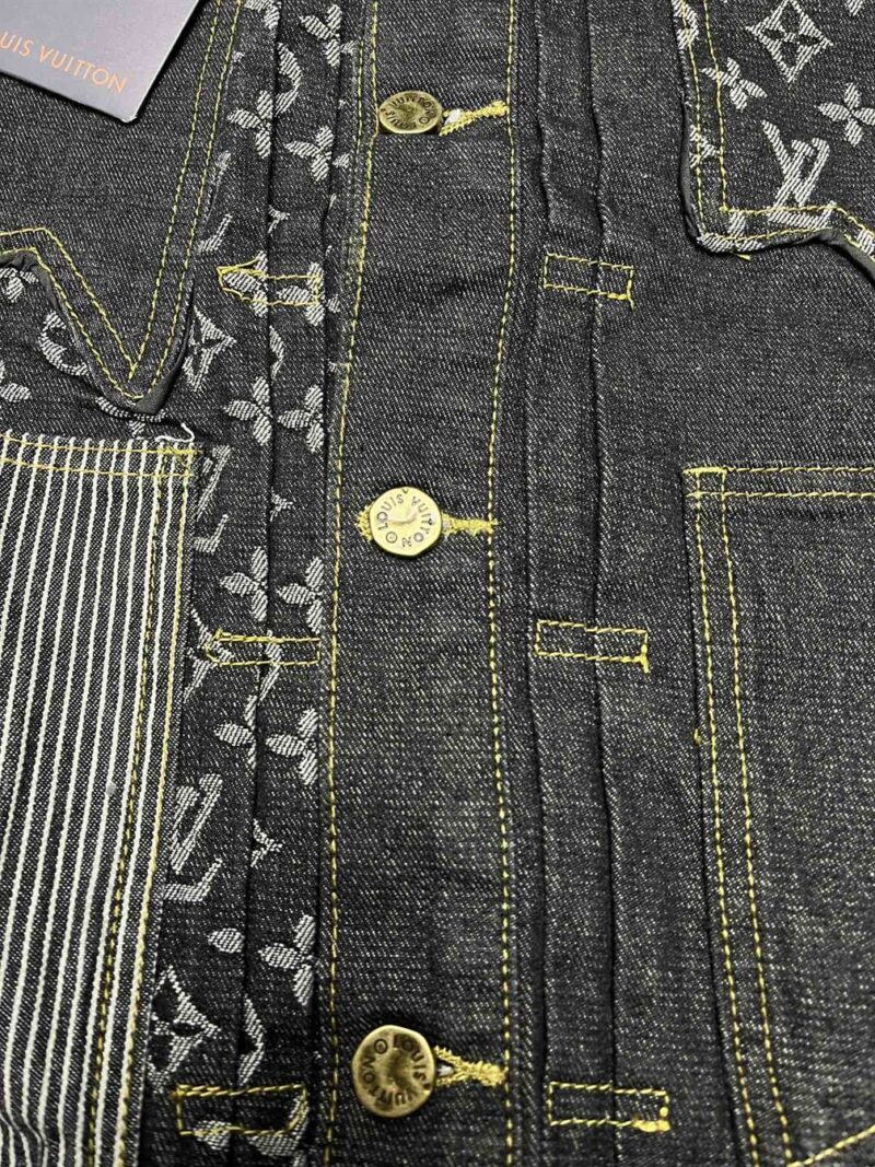 LOUIS VUITTON MONOGRAM CRAZY DENIM WORKWEAR JACKET - CC019