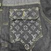 LOUIS VUITTON MONOGRAM CRAZY DENIM WORKWEAR JACKET - CC019