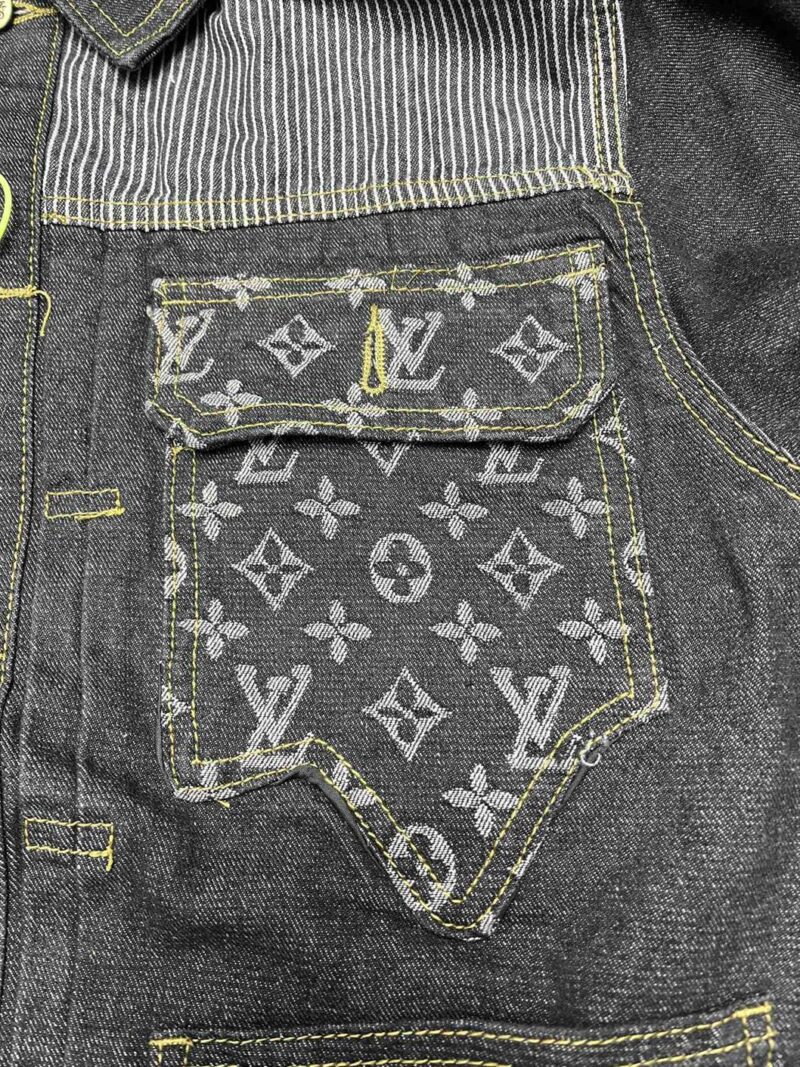 LOUIS VUITTON MONOGRAM CRAZY DENIM WORKWEAR JACKET - CC019