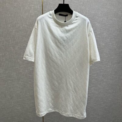 LOUIS VUITTON MONOGRAM FIL COUPE COTTON T-SHIRT - V032