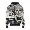 LOUIS VUITTON PARISIAN COLLAGE JACQUARD HOODIE - J035