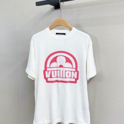 LOUIS VUITTON SHORT-SLEEVED COTTON CREWNECK - V066