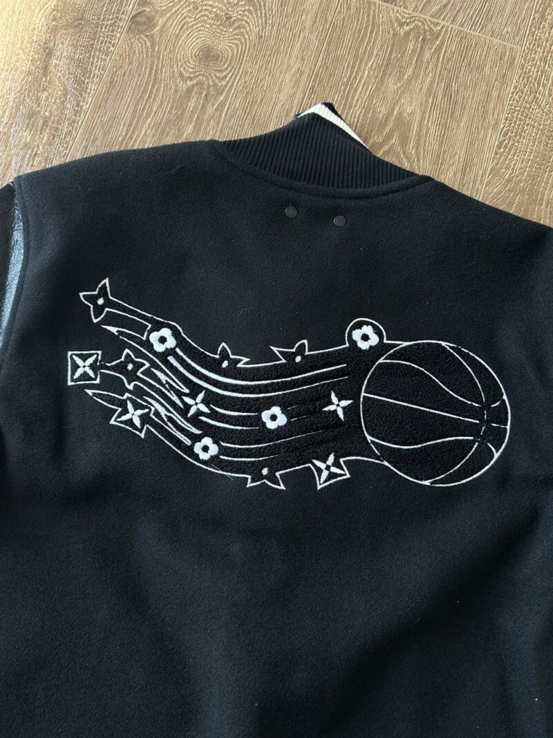 LOUIS VUITTON X NBA LEATHER BASKETBALL JACKET - CC013