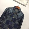 LOUIS VUITTON X NIGO GIANT DAMIER WAVES DENIM JACKET - CC015