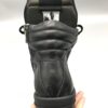 RICK OWENS BLACK GEOBASKET SNEAKERS - DY014