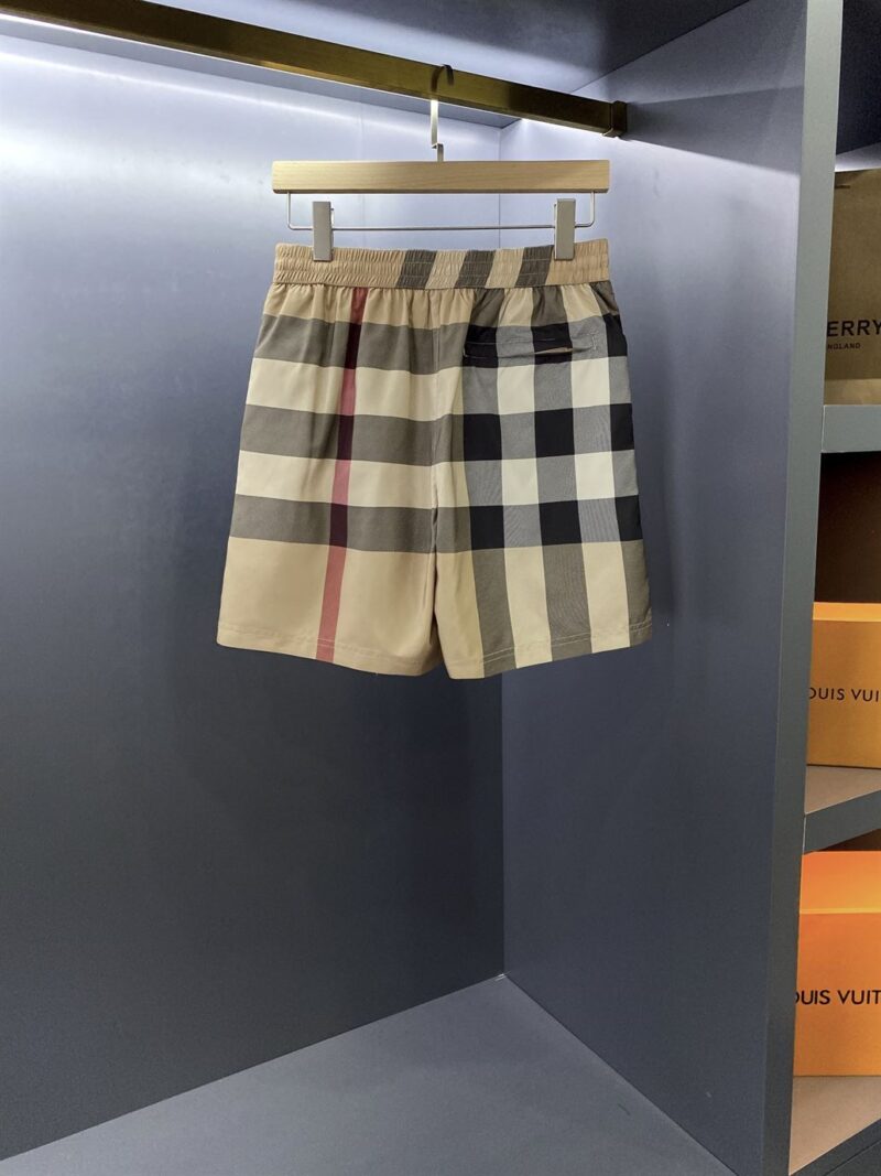 BURBERRY CHECK SWIM SHORTS - SB001