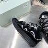 LANVIN CURB SNEAKERS BLACK GREY - PT003