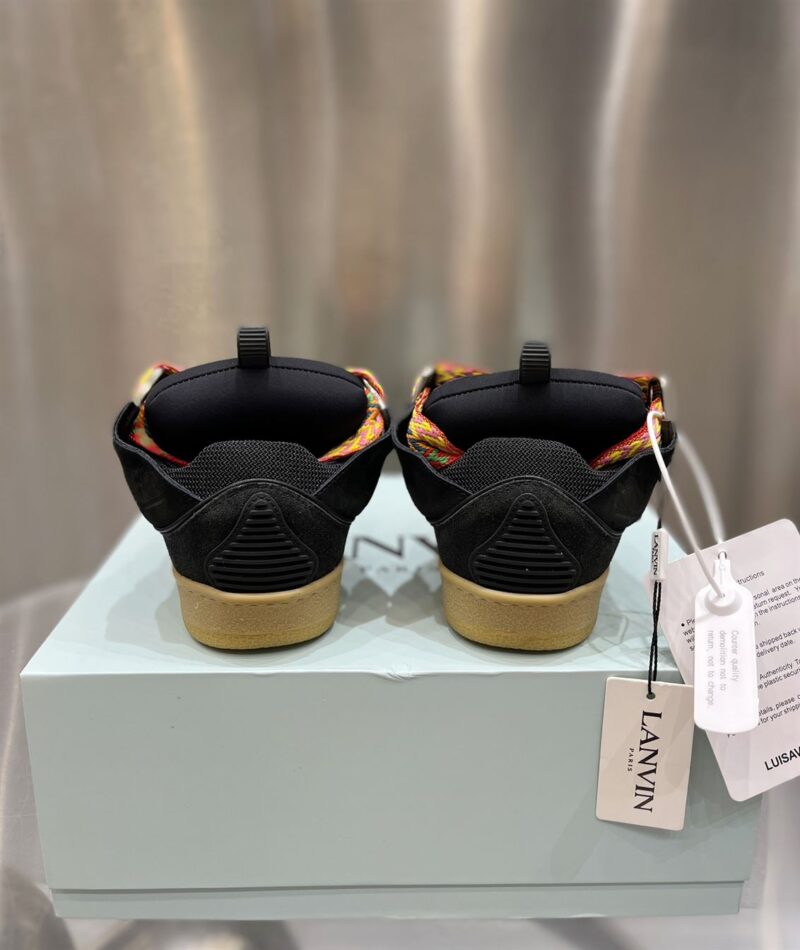 LANVIN CURB SNEAKERS BLACK - PT027