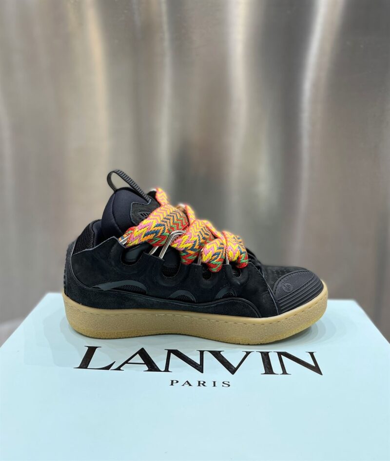 LANVIN CURB SNEAKERS BLACK - PT027