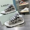 LANVIN CURB SNEAKERS BLUE GREY - PT002