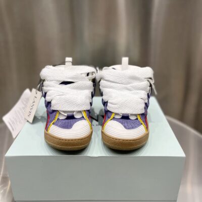 LANVIN CURB SNEAKERS BLUE PURPLE - PT026