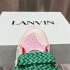 LANVIN CURB SNEAKERS GREEN PINK BEIGE - PT009