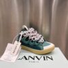 LANVIN CURB SNEAKERS GREEN - PT011