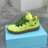 LANVIN CURB SNEAKERS GREEN - PT015