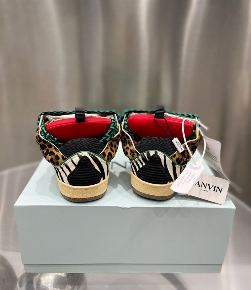 LANVIN CURB SNEAKERS LEOPARD PRINT - PT020