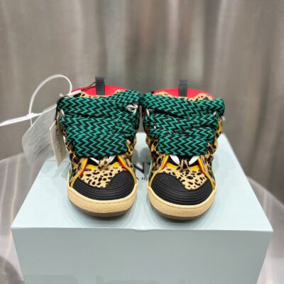 LANVIN CURB SNEAKERS LEOPARD PRINT - PT020