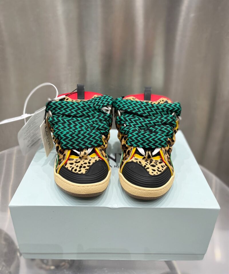 LANVIN CURB SNEAKERS LEOPARD PRINT - PT020