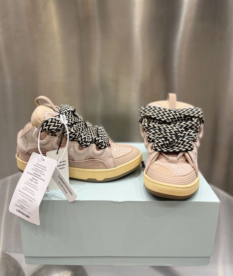 LANVIN CURB SNEAKERS PINK - PT025