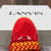 LANVIN CURB SNEAKERS POPPY RED - PT022