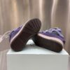 LANVIN CURB SNEAKERS PURPLE BLACK - PT017