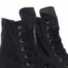 RICK OWENS DRKSHDW BLACK ABSTRACT HIGH SNEAKERS - DY039