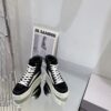 RICK OWENS DRKSHDW HIGH VINTAGE SNEAKERS - DY038