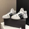 VALENTINO MID-TOP CALFSKIN VL7N SNEAKER WITH BANDS - TM035