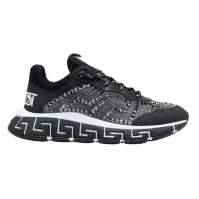 VERSACE CRYSTAL TRIGRECA SNEAKERS - UH025