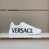 VERSACE LOGO PRINTED LOW-TOP SNEAKERS - UH032