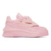 VERSACE ODISSEA PINK TRAINER SNEAKERS - UH042